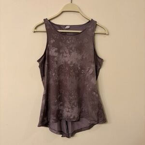 90 Degree by Reflex women’s small purple grey camouflage pattern athletic tank